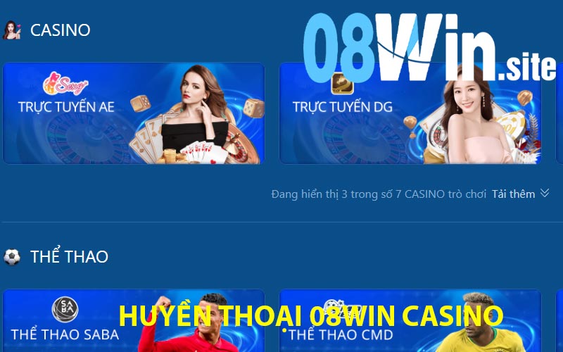 Huyền thoại 08Win Casino